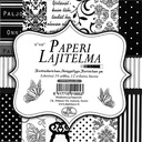 Paperilajitelma 6x6 Mustavalkoinen