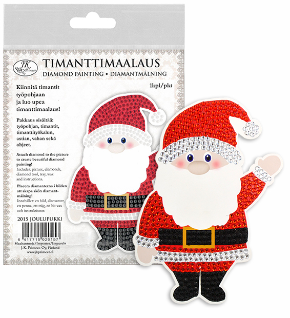 Timanttimaalaus Joulupukki