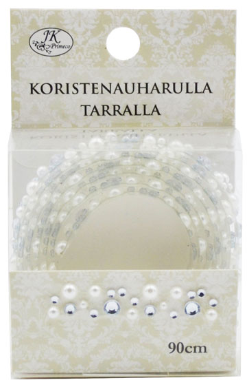 Koristehelmitarrarulla glitter 90cm