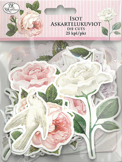 Isot askartelukuviot Rosa 25kpl