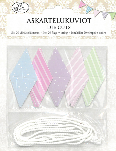 Askartelukuviot Viirit 20kpl