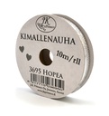 Kimallenauha 1cm x 10m hopea