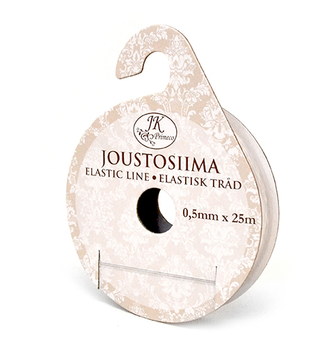 Joustosiima 0,5mm x 25m kirkas