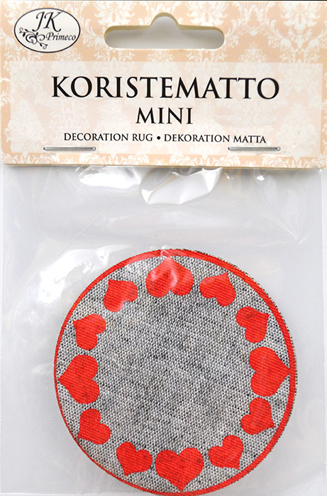 Koristematto pyöreä mini