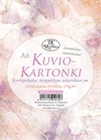 Kuviokartonki A6 Marmori rosa 20kpl