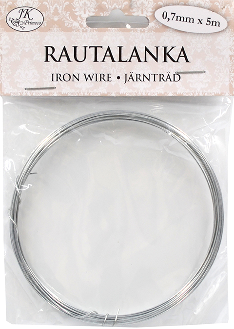 Rautalanka 0,7mm x 5m