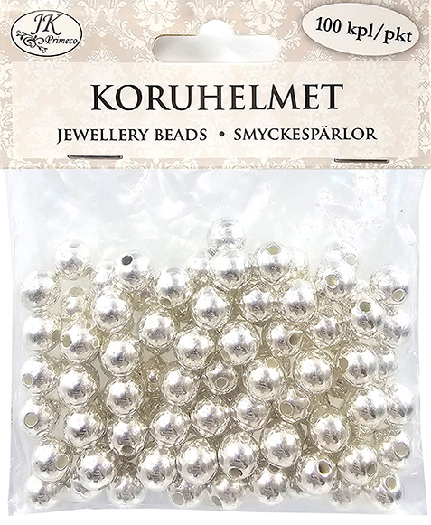 Koruhelmet hopea 100kpl