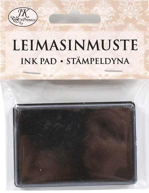 Leimasinmuste 6x4cm musta