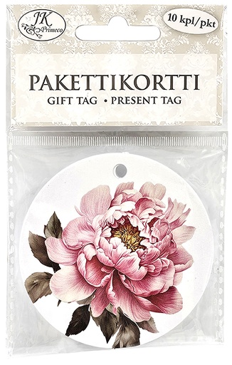 [5197] Pakettikortti Pioni 10kpl