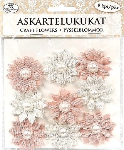 [4917] Askartelukukat Gerbera pastellilajitelma 9kpl