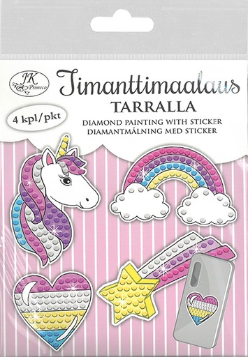 [2001] Timanttimaalaustarra Pinkki 4kpl