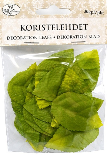 [2809] Koristelehtilajitelma 30kpl