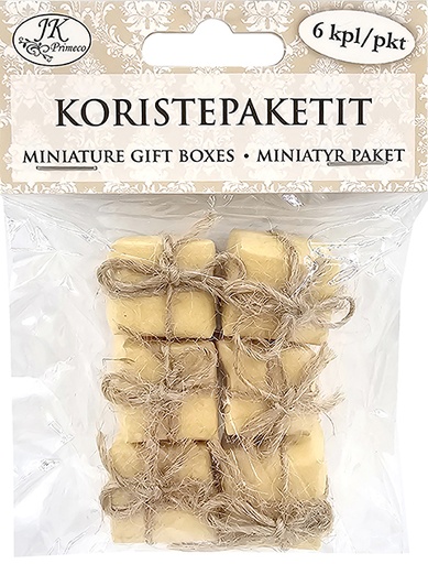 [3836] Koristepaketit Natur 6kpl