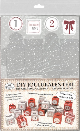 [4976] DIY-Joulukalenteri laatikot