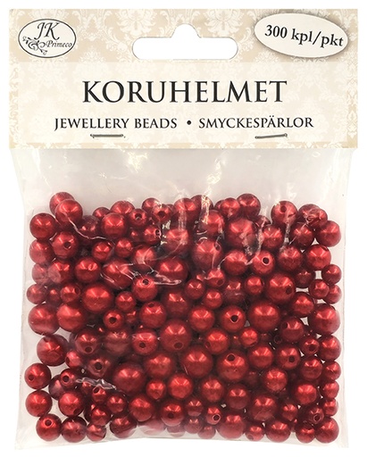 [7106] Koruhelmet punainen 300kpl