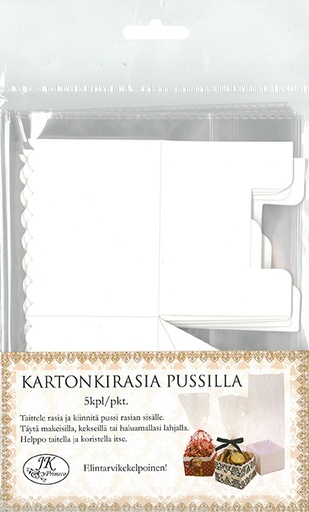 [7956] Kartonkirasia + pussi 5kpl